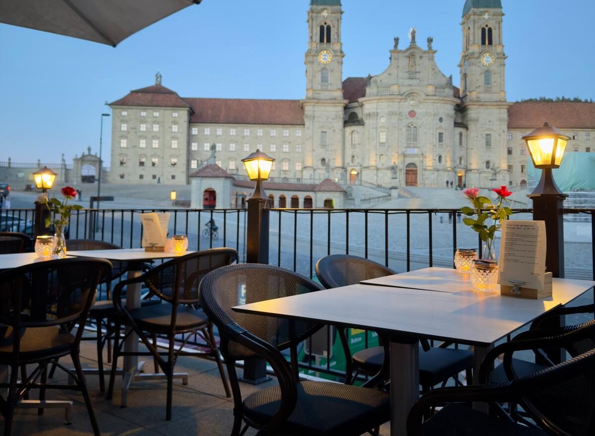 Terrasse im Hiesig